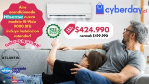 PROMOCION HISENSE INVERTER HIVIDA 9000 BTU CON INSTALACION ESTANDAR